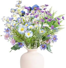 PANYI 6 Künstliche Blumen Wie Echt Kunstblume