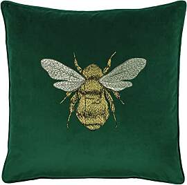 Paoletti Hortus Kissenbezug, Polyester, Smaragd