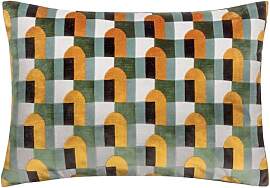 Paoletti Keela Kissenbezug, geometrischer Schnitt, 