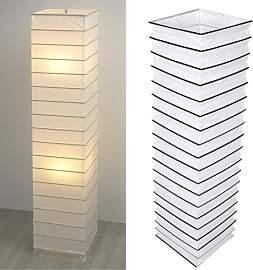 Papier Stehlampe Lampenschirm 125 cm Papierdesign