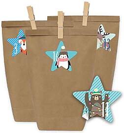 Papierdrachen Adventskalender zum Befüllen