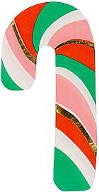 Papierserviette "Zuckerstange", 15,5 x 8 