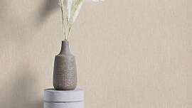 Papiertapete RASCH "Tapete mit Leinenoptik in 