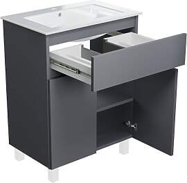 paplinskimoebel - Waschbecken mit Unterschrank 60