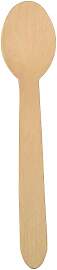 PAPSTAR 500 Löffel, Holz "pure" 15,7 cm