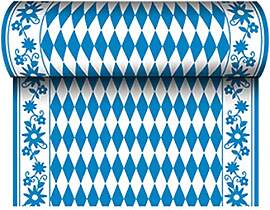 PAPSTAR Tischläufer "Bayrisch Blau",