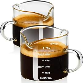 ParaCity Set mit 2 Espresso-Tassen mit Henkel,