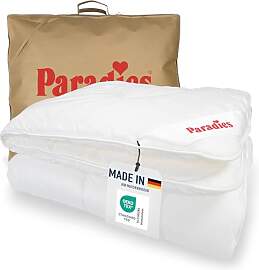 PARADIES Winterdecke 135x200 cm - Prima Duett Bio, 