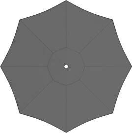 paramondo Sonnenschirm Bespannung für paramadera