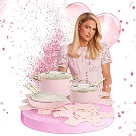 Paris Hilton – Kochgeschirr-Set 10-teilig –