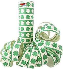 PARTY DISCOUNT Luftschlange Kleeblatt,
