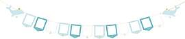 PartyDeco Fotogirlande Banner 15x300cm