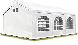 Partyzelt Festzelt 4x6 m in weiß Professional PE