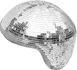 Pasdrucn Discokugel Kinder, Geschmolzene