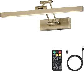 Pasoar Bild Licht Batteriebetriebene Messing 40CM
