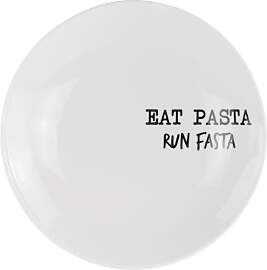 Pastateller Graffiti Schwarz/Weiß