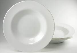 Pastateller LUMINARC "Essteller", weiß, 