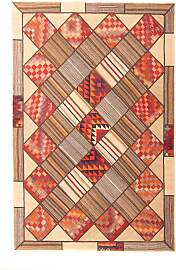 Patchwork Teppich 230 x 160 cm