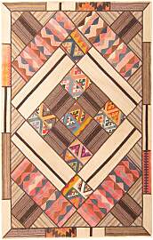 Patchwork Teppich 230 x 160 cm