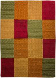 Patchwork Teppich 300 x 200 cm Teppich Wohnzimmer