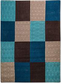 Patchwork Teppich 300 x 200 cm Teppich Wohnzimmer