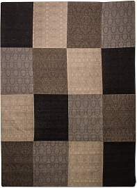 Patchwork Teppich 340 x 240 cm Wohnzimmer Teppich