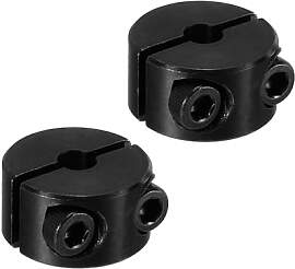 PATIKIL Geteilte Stellringe 4mm Langweilige 16mm