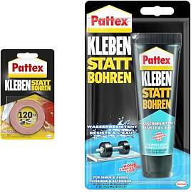 Pattex Kleben statt Bohren Klebeband, extra
