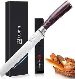 PAUDIN Brotmesser mit Wellenschliff Profi 20 cm