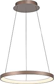 PAUL NEUHAUS Pendelleuchte "HOOP", braun 