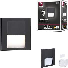 Paulmann 80001 LED Wandeinbauleuchte Tsaro eckig