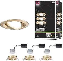 Paulmann 92406 LED Einbauleuchte 3-Step-Dim Nova