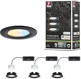 Paulmann 92446 LED Einbauleuchte Nova Coin IP44