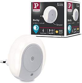 Paulmann 92495 LED Stecker Nachtlicht Horby rund