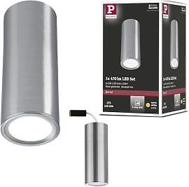 Paulmann 93106 LED Deckenleuchte Barrel rund 6W