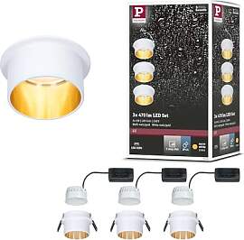 Paulmann 93381 LED Einbauleuchte Gil 3-Step-Dim