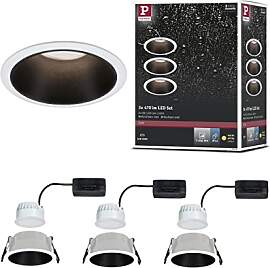 Paulmann 93402 LED Einbauleuchte Cole rund incl
