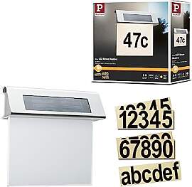 Paulmann 93765 Outdoor Hausnummernleuchte - Solar