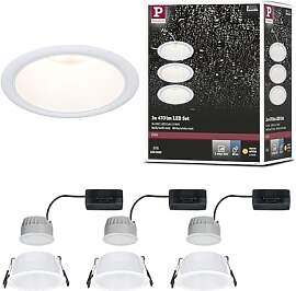 Paulmann 94870 LED Einbauleuchte 3-Step-Dim Cole