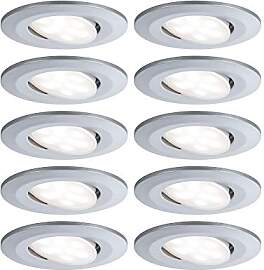 Paulmann 99923 Einbauleuchte LED Calla rund 10x6W