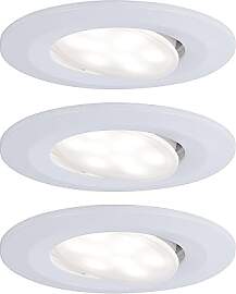 Paulmann 99931 LED Einbauleuchte Calla rund 3er