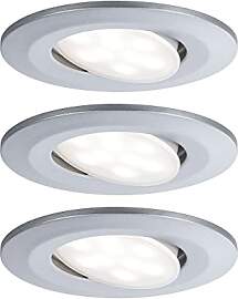 Paulmann 99933 LED Einbauleuchte Calla rund 3er