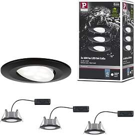 Paulmann 99991 LED Einbauleuchte Calla rund 3er