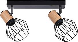 PAULMANN Deckenleuchte "Lanka", schwarz, 