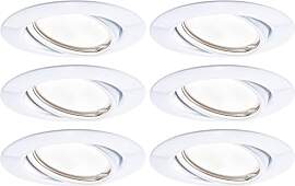 Paulmann Einbauleuchte LED Base rund 5W GU10 Weiß 