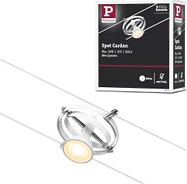 Paulmann Wire Set Cardan max1x10W GU5,3 Weiß matt/