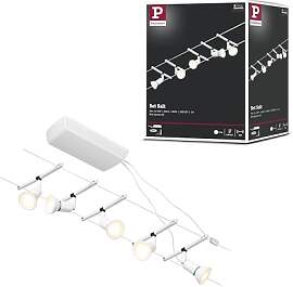 Paulmann Wire Set Salt max5x10W GU5,3 Weiß matt/Ch