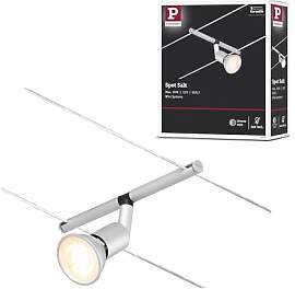 Paulmann Wire Spot Salt max1x10W GU5,3 Chrom matt/