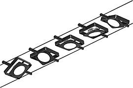Paulmann Wire Systems Set MacLED 5x4,5W Schwarz ma