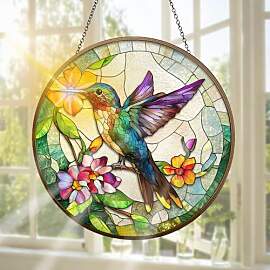 Pavemlo Kolibri Buntglas Sonnenfänger